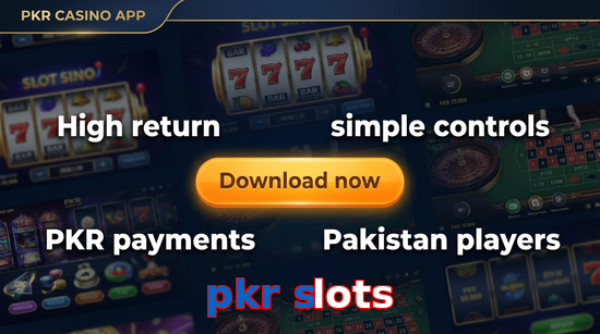 Main screen of Pkr Slots gamedownload page for PK players